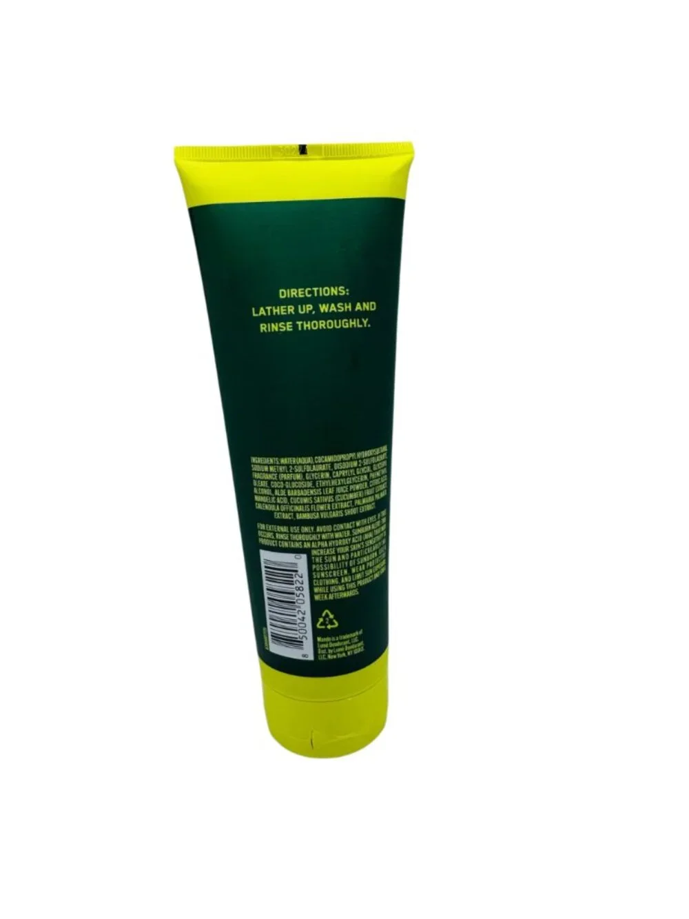 Mando Odor Shield Body Wash Mt Fuji 8.5 Fl Oz Refreshing Cleanser